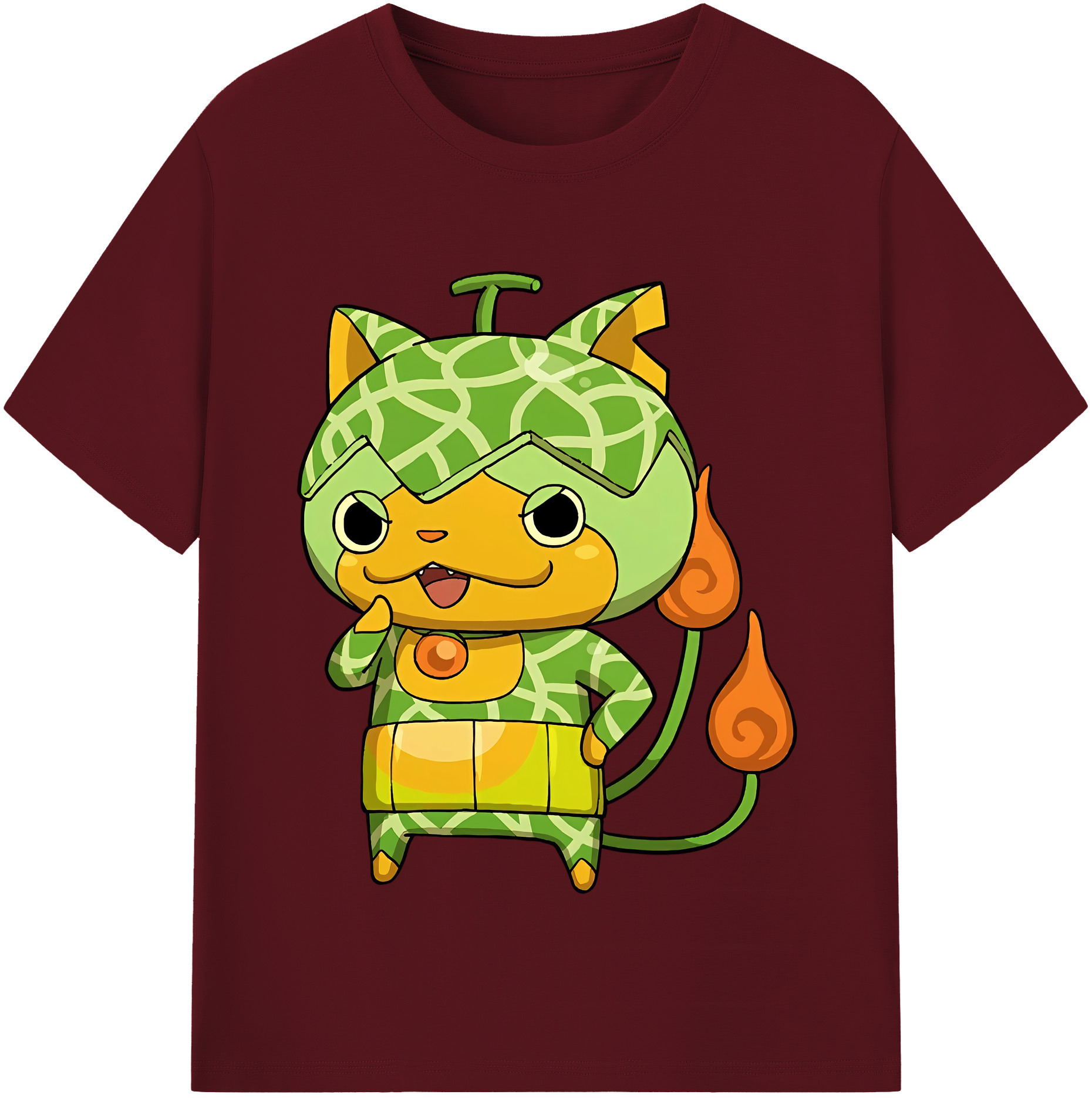 （画像用） 妖怪ウォッチ Yo-kai Watch 綿100％半袖Tシャツ（フロントプリント）